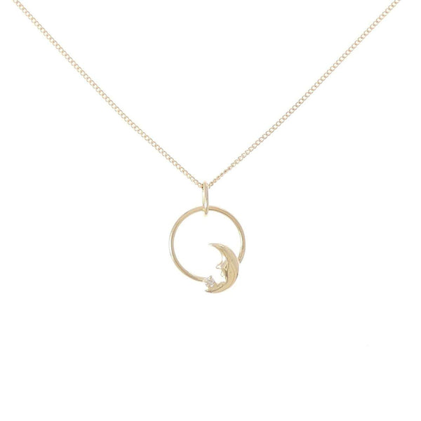Au750 Diamond Necklace