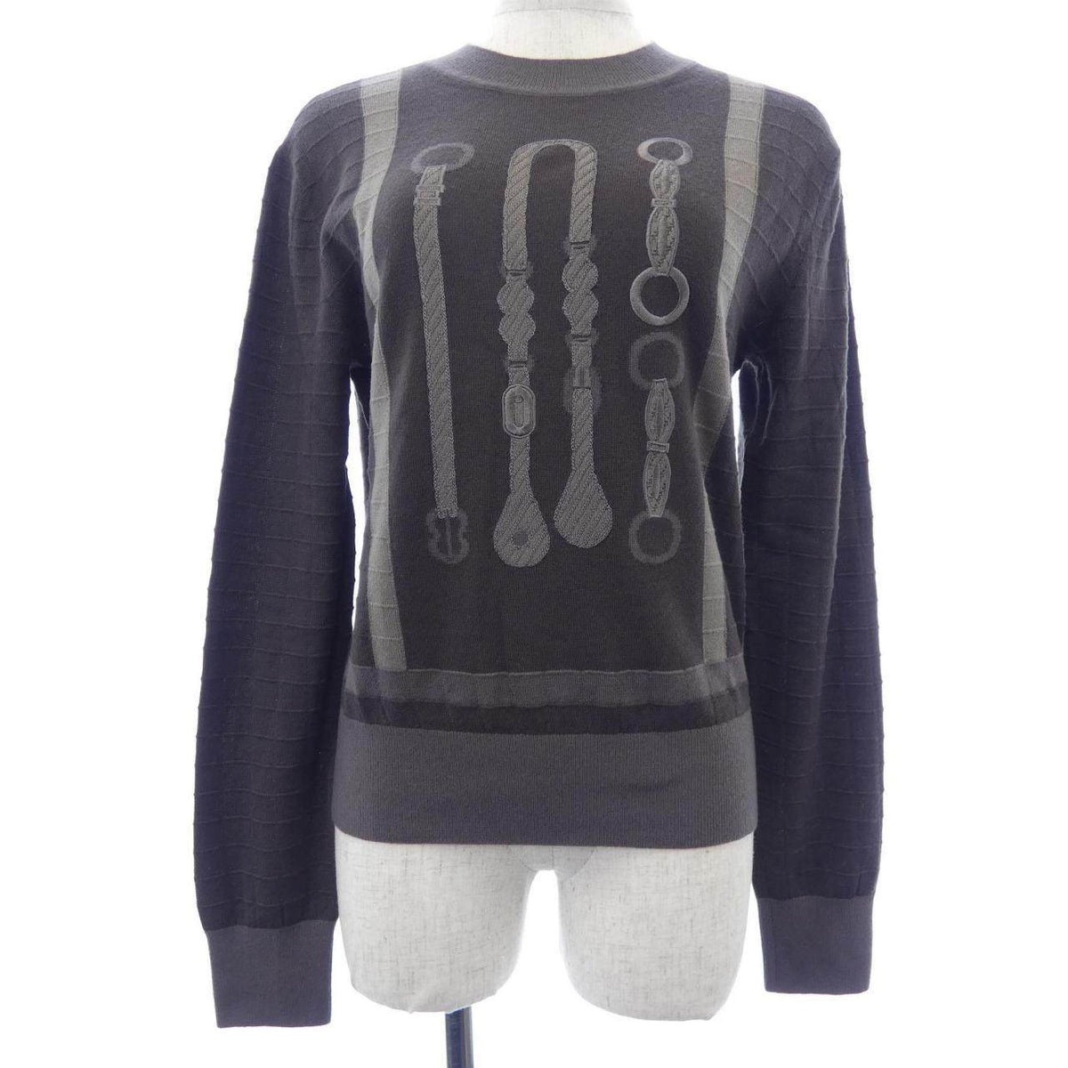 Hermes Wool Knit Top