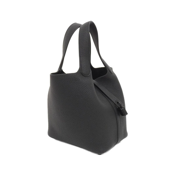 Hermes Picotin Lock Monochrome PM Taurillon Clemence Tote Bag