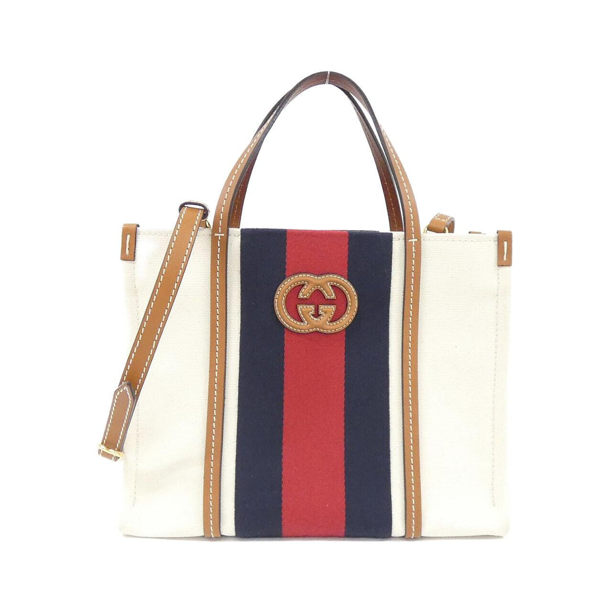 Gucci Canvas Shoulder Bag