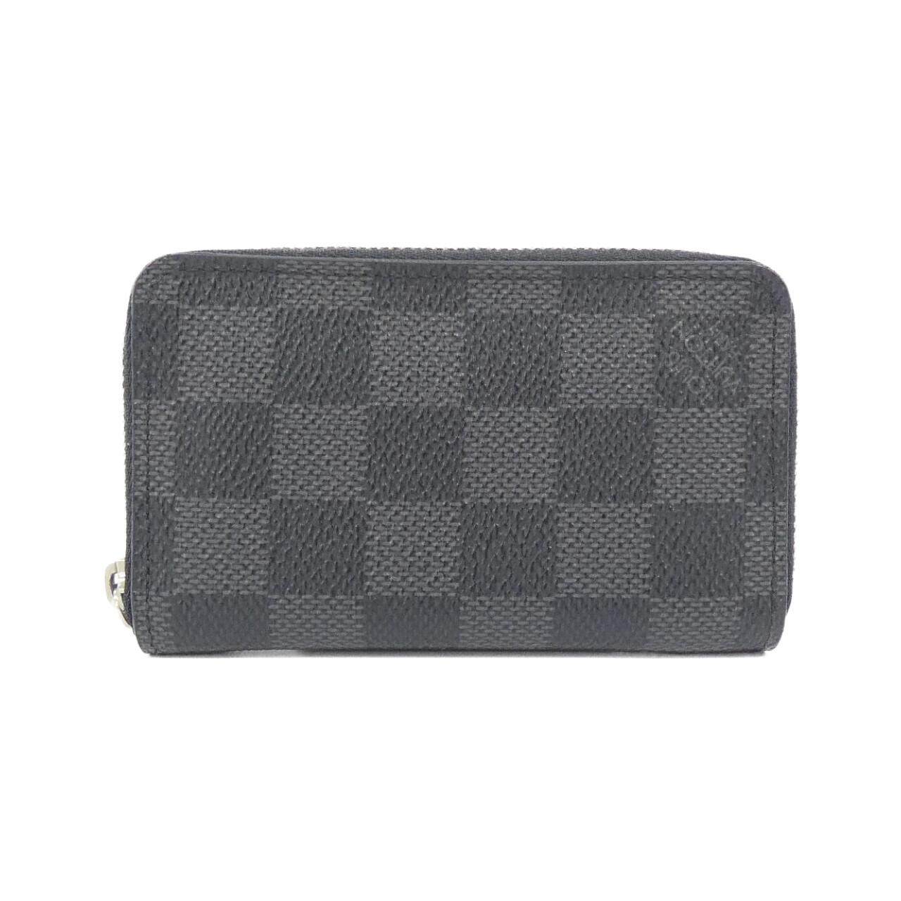 Louis Vuitton Zippy Coin Purse Damier Graphite Coin Case