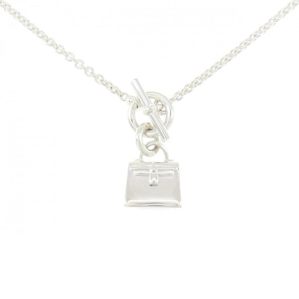 Hermes Amulette Kelly 925 Silver Necklace