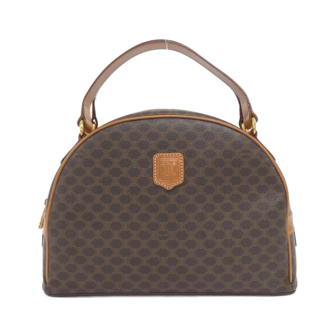 Celine Coated Canvas Shoulder Bag