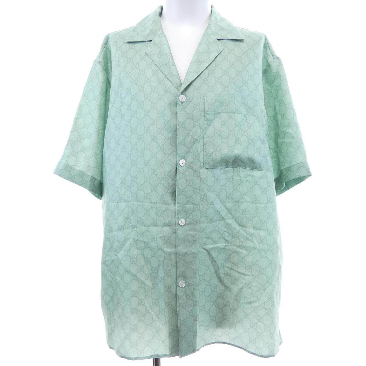 Gucci Silk Short Sleeve Shirt