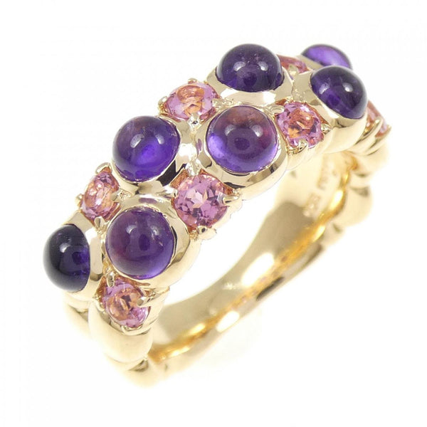 Luziada Au750 Amethyst Tourmaline Ring
