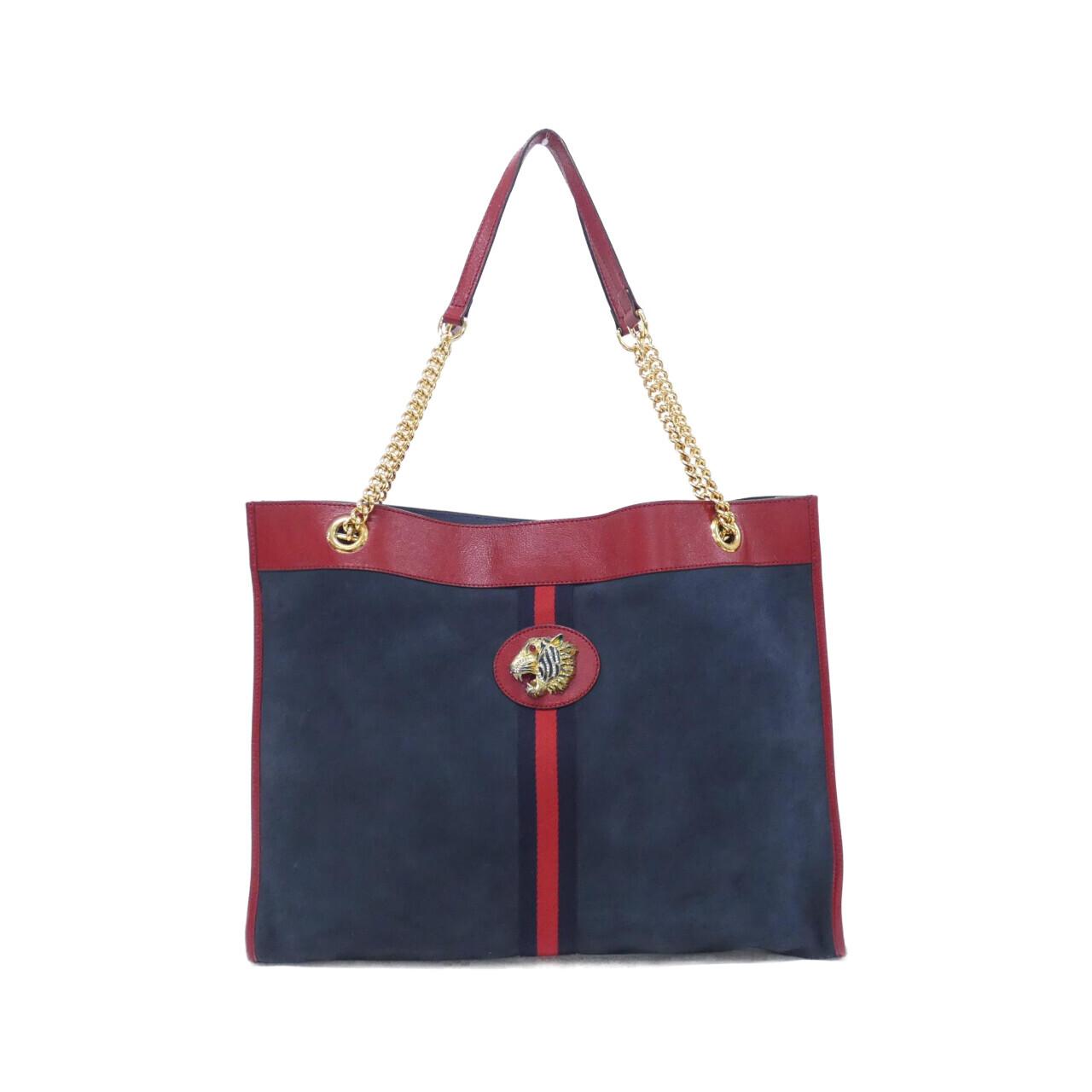 Gucci Suede Leather Shoulder Bag