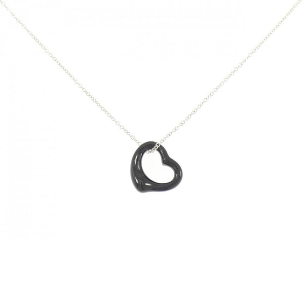 Tiffany & Co. 925 Silver Open Heart Necklace