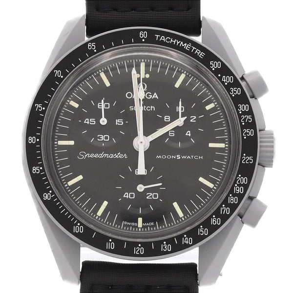 Swatch Swatch x Omega Mission to the Moon Bioceramic Quartz Watch