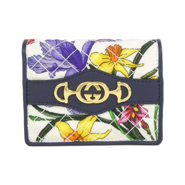 Gucci GG Supreme Canvas Leather Wallet