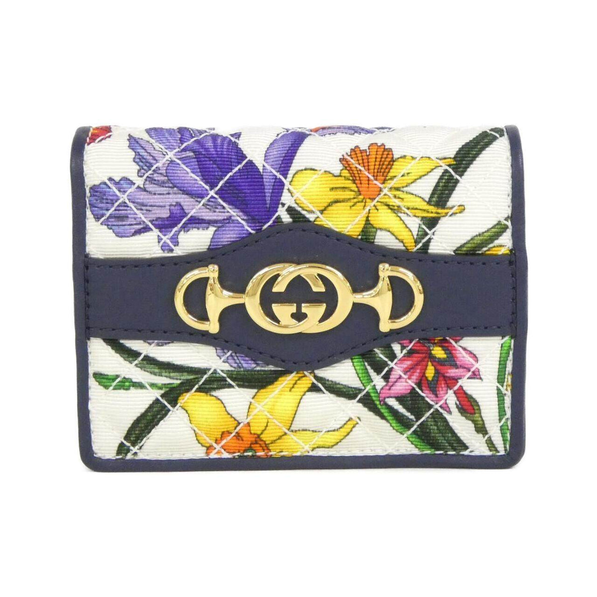 Gucci GG Supreme Canvas Leather Wallet