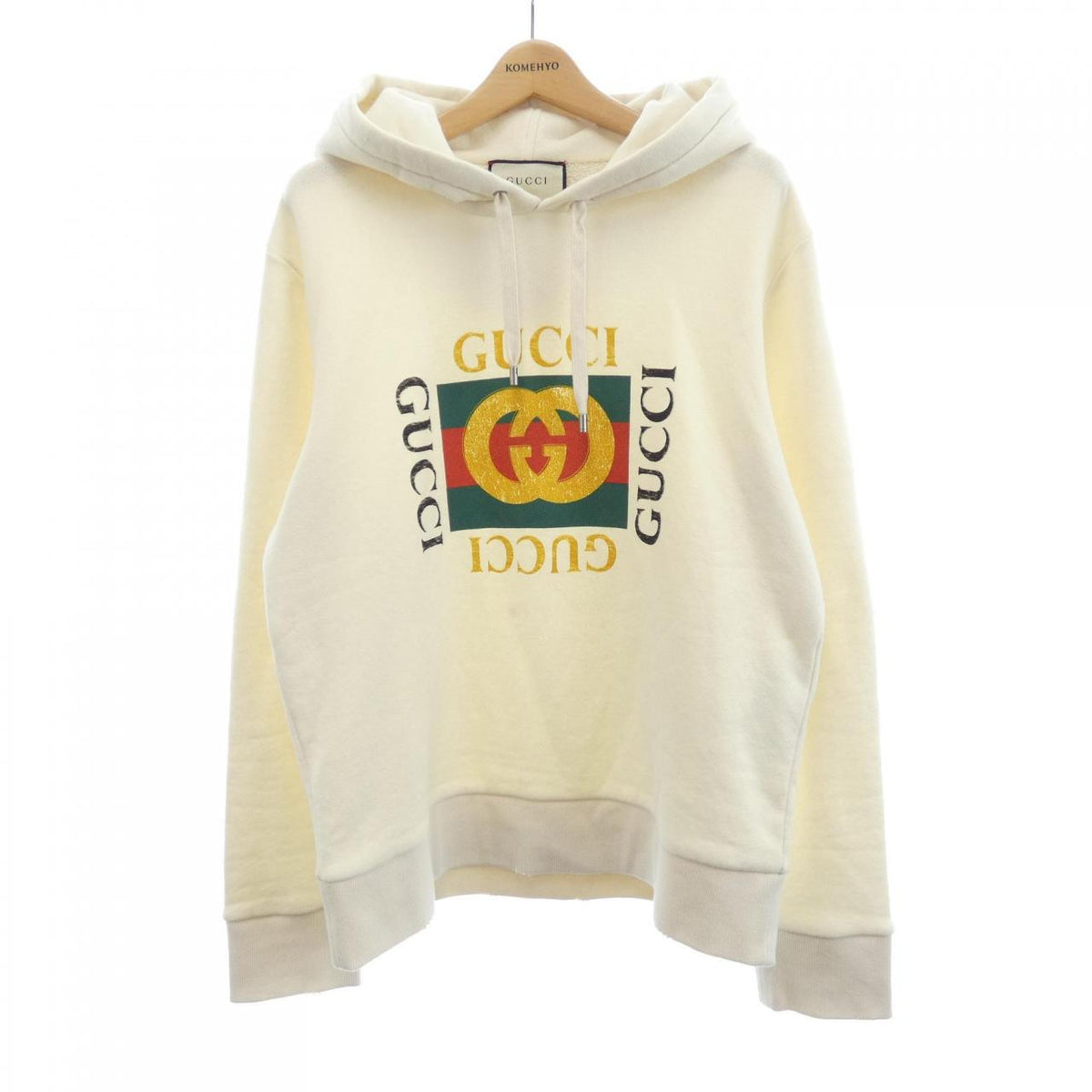 Gucci GUCCI logo oversize sweat hoodie