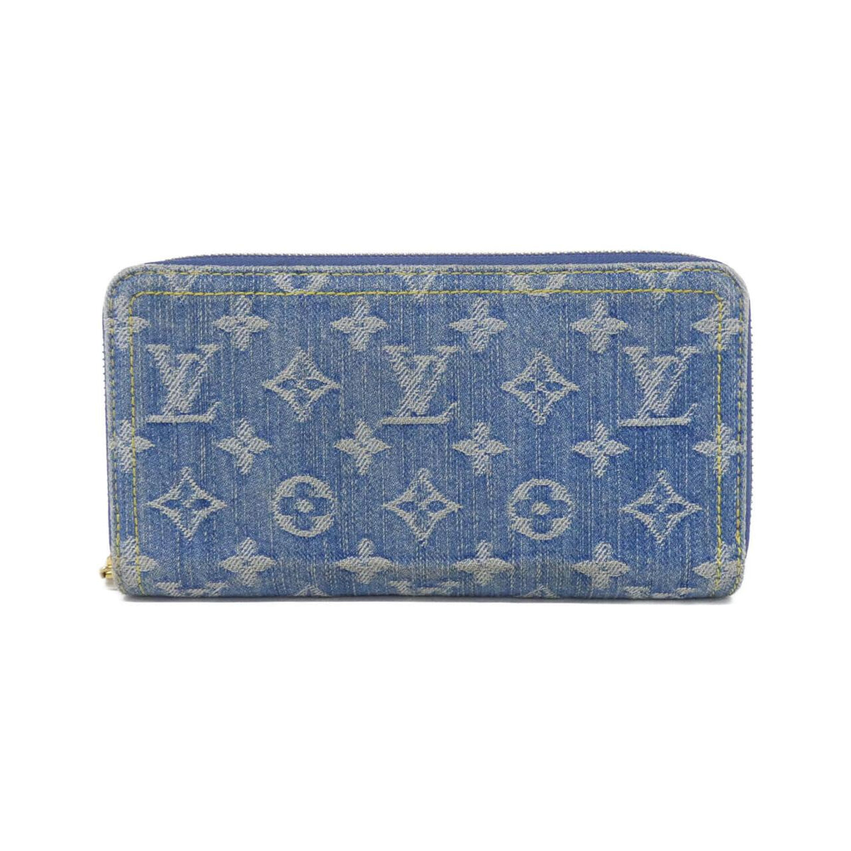 Louis Vuitton LV Remix Monogram Denim Long Wallet