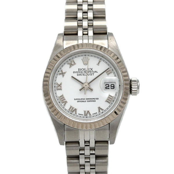 Rolex Datejust Stainless Steel White Gold