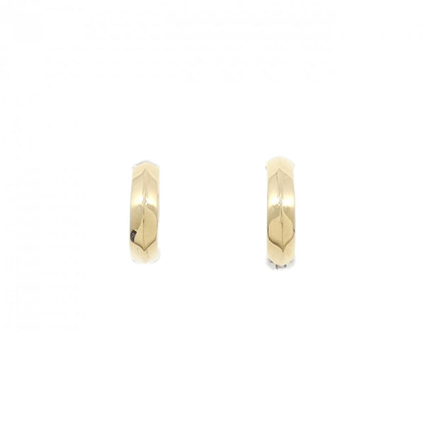 Au750 Yellow White Gold Earrings