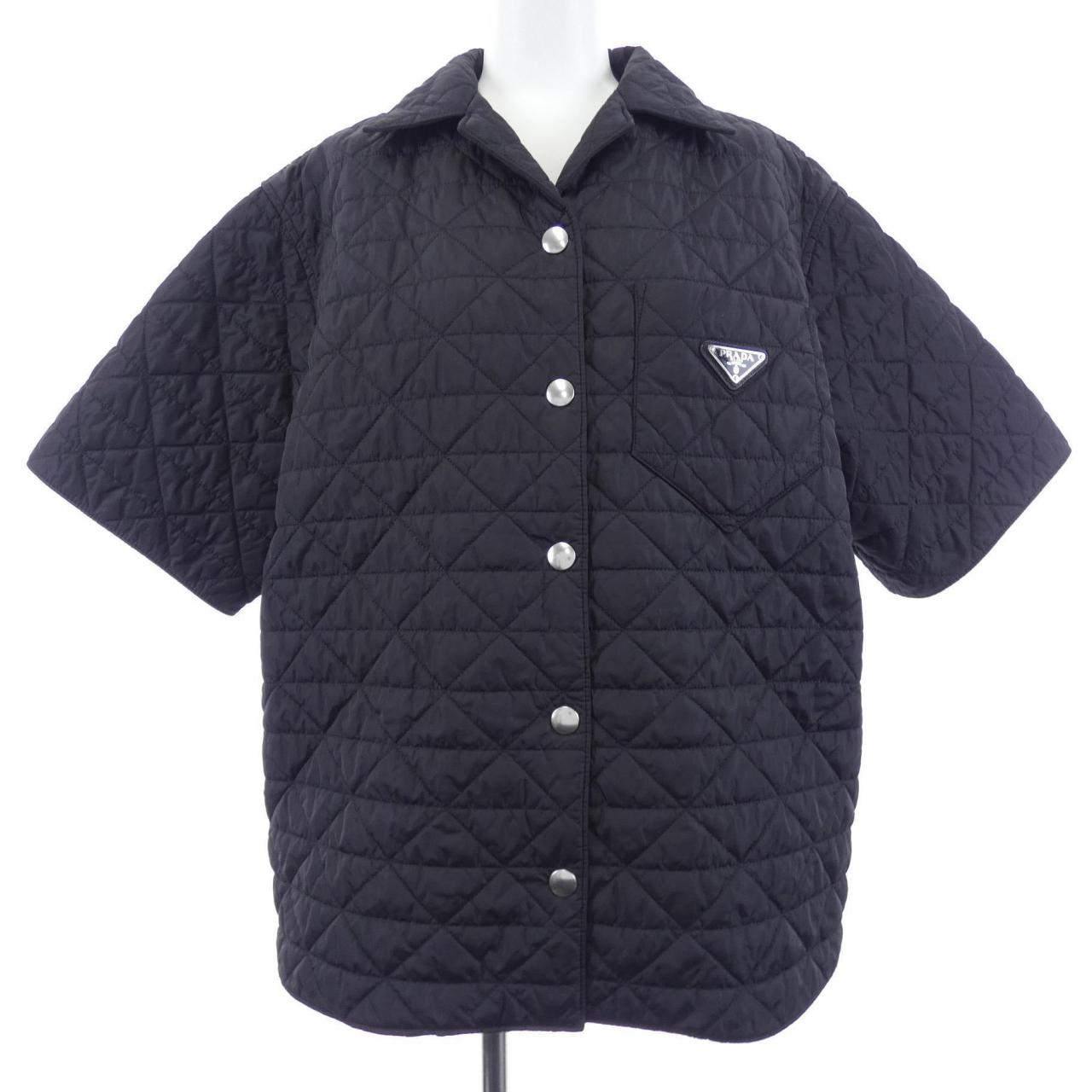Prada Triangle Logo Re Nylon Jacket