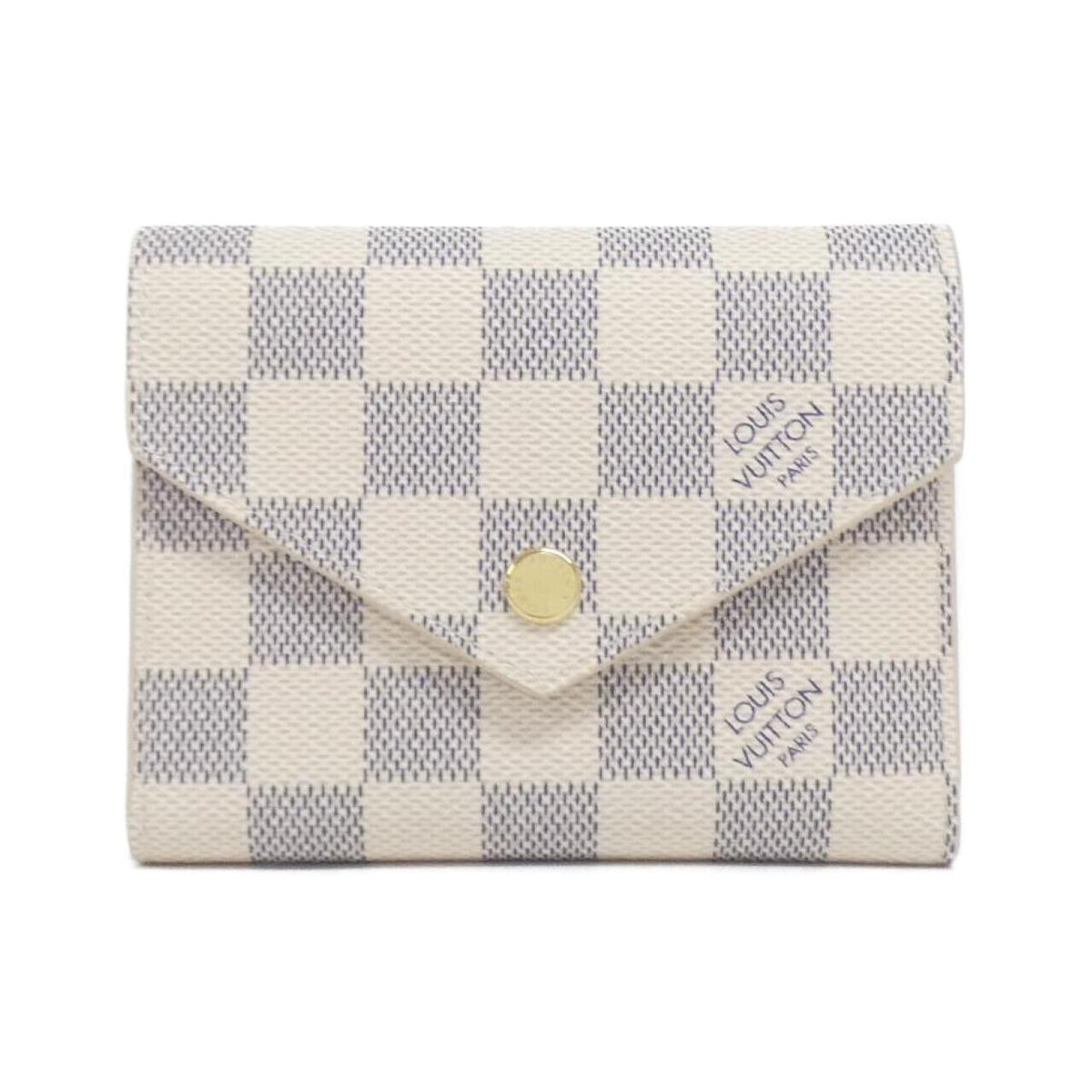 Louis Vuitton Portefeuille Victorine Damier Azur Wallet