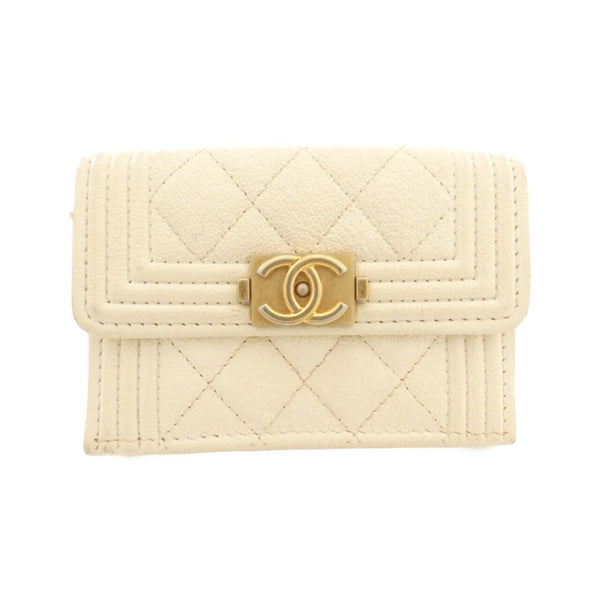Chanel Caviar Skin Wallet