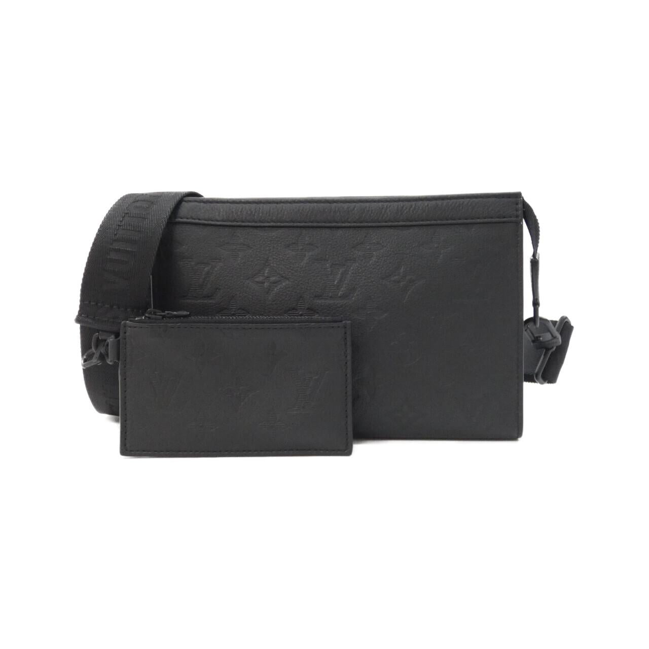 Louis Vuitton Monogram Shadow Gaston Wearable Wallet Calf Shoulder Bag