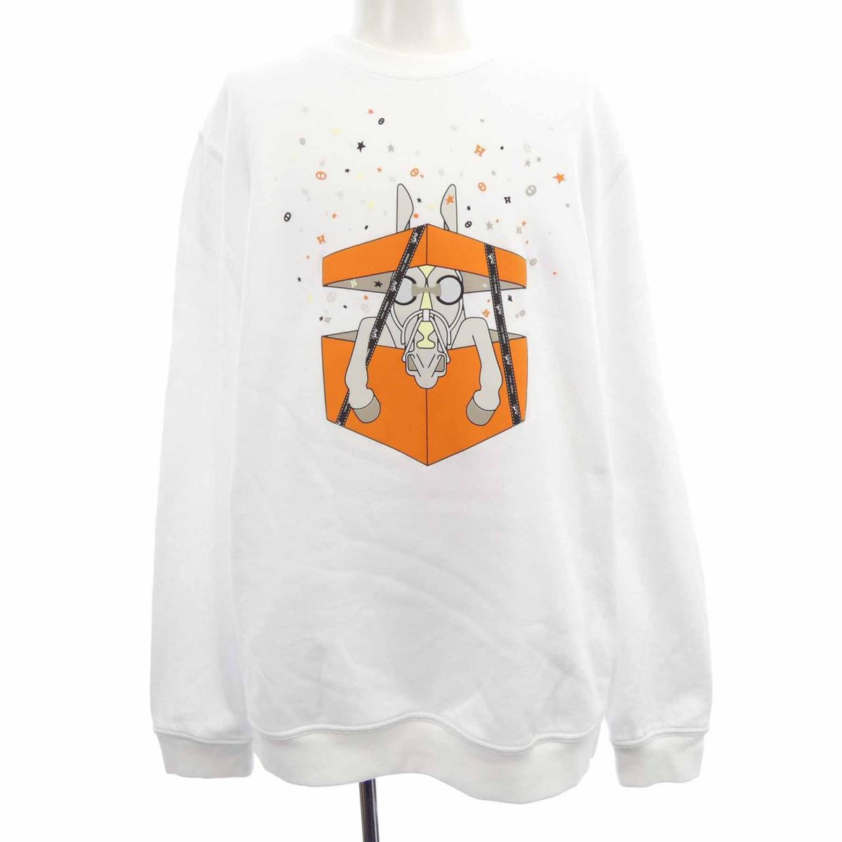 Hermes Surprise Box Cotton Sweatshirt