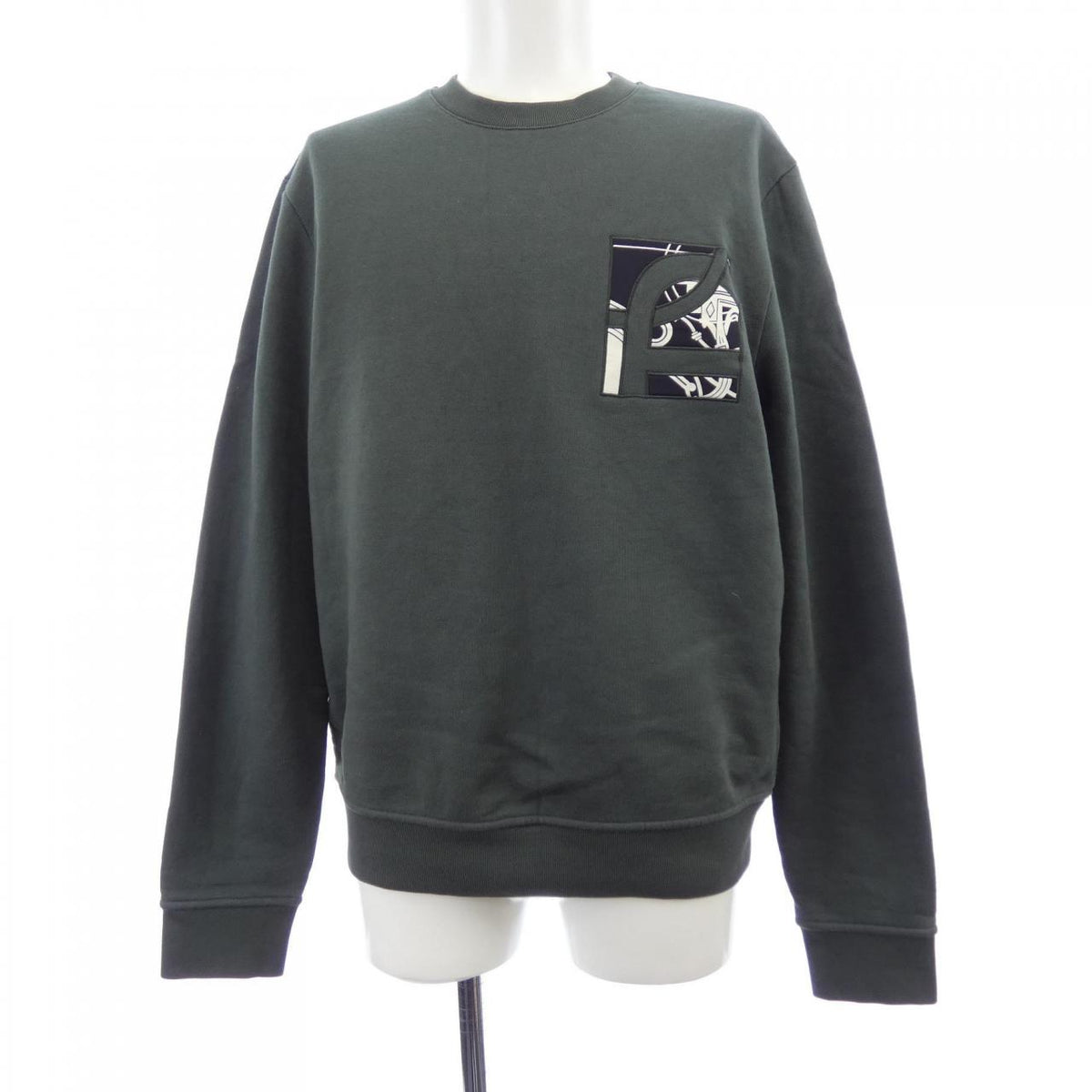 Hermes Ex-Libris Cotton Sweatshirt