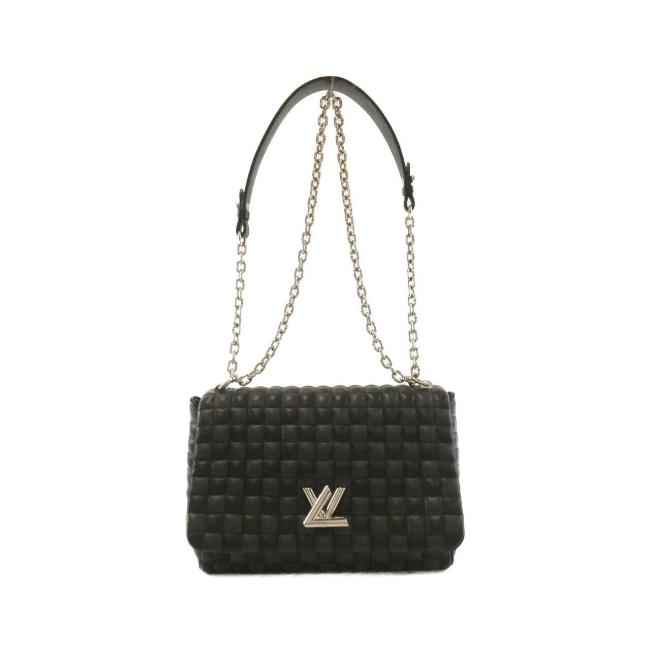 Louis Vuitton Damier Cobalt Twist Leather Shoulder Bag