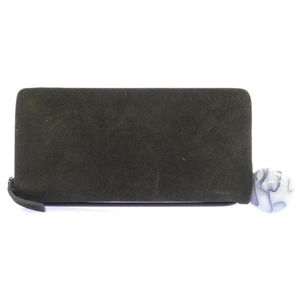 Building Block Leather Long Wallet