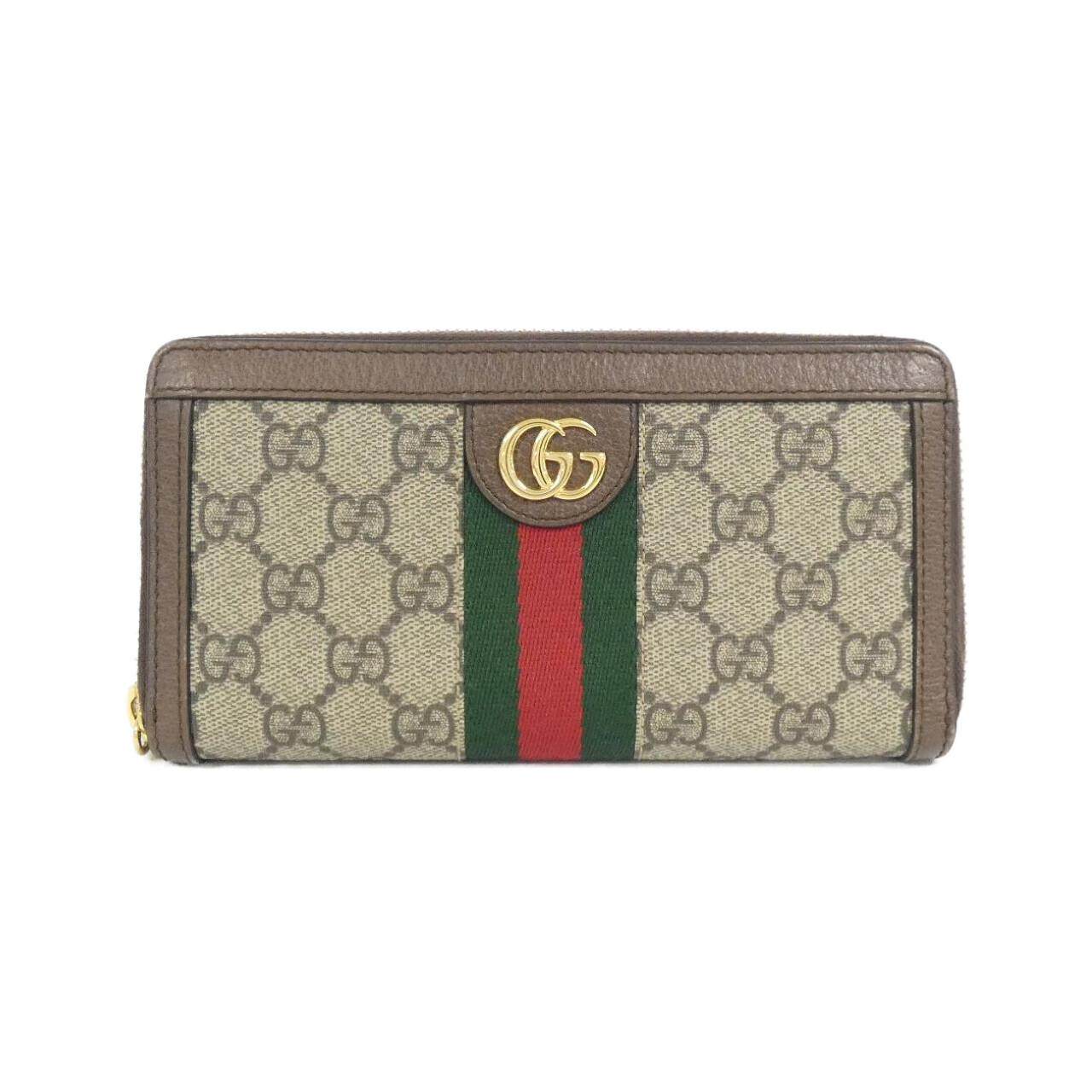 Gucci OPHIDIA GG Supreme Long Wallet