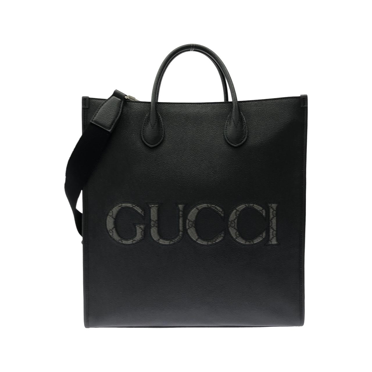 Gucci GG Supreme Leather Tote Bag