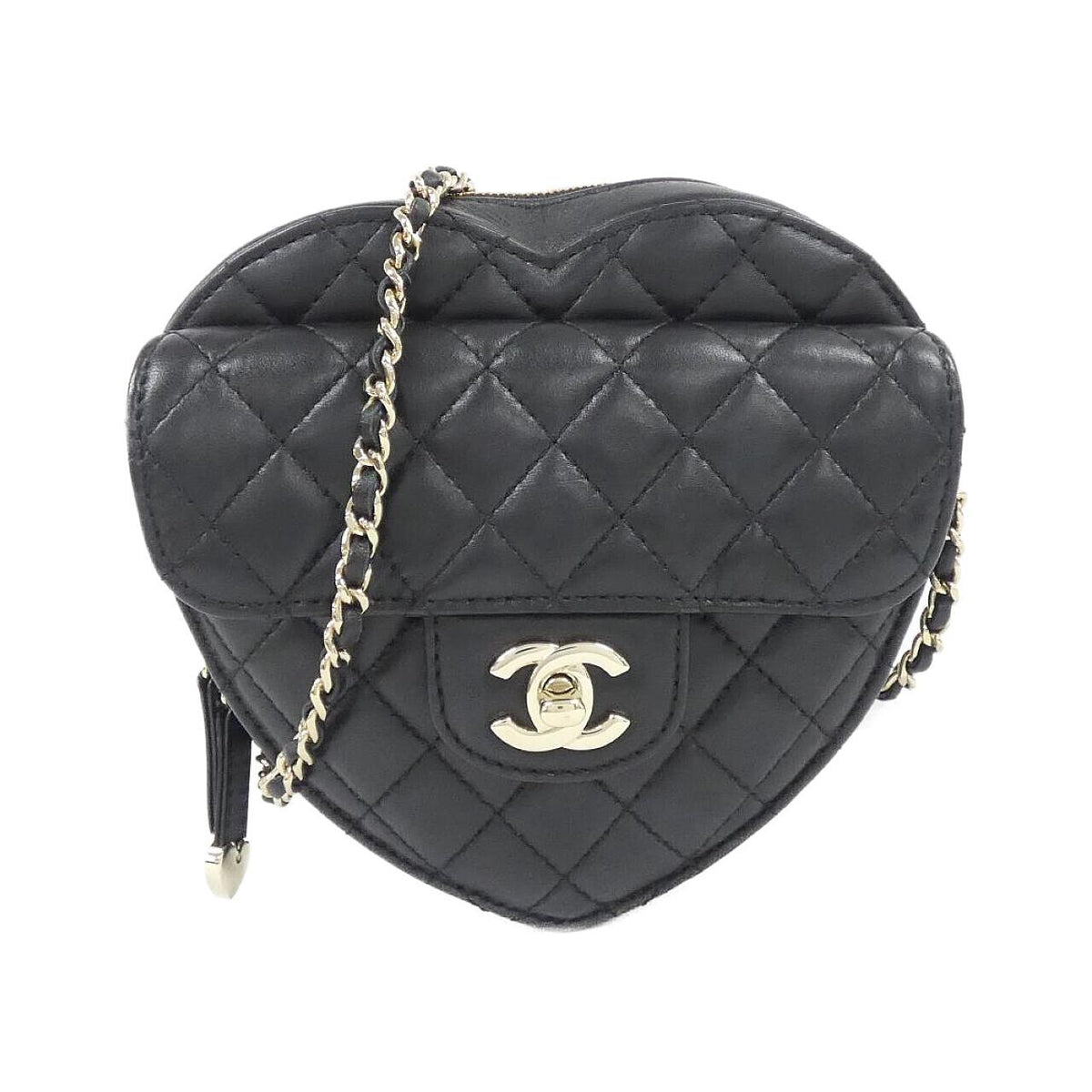 Chanel Lambskin Shoulder Bag