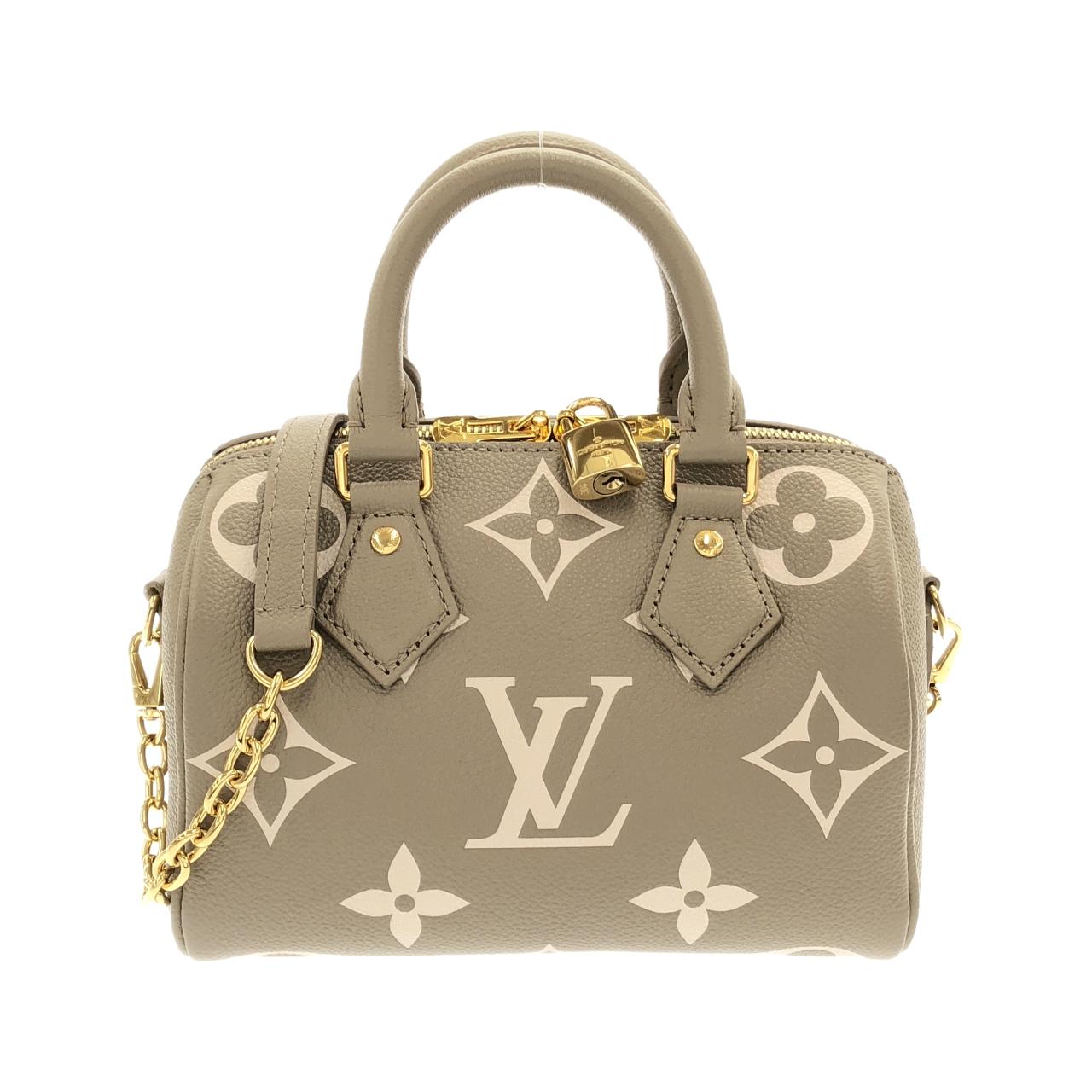 Louis Vuitton Speedy Bandouliere Monogram Empreinte Boston Bag