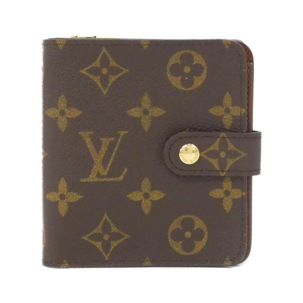 Louis Vuitton Monogram Compact Zip Wallet