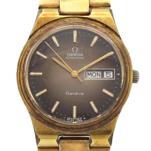 Omega Geneve Gold Plated Automatic