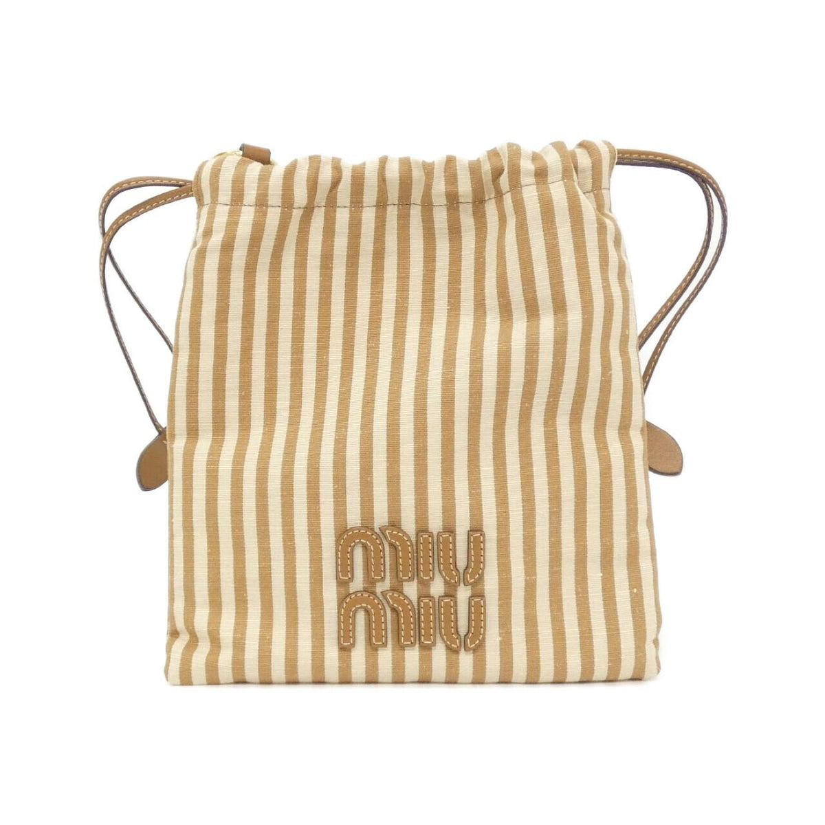 Miu Miu Mistolino Righe Pouch
