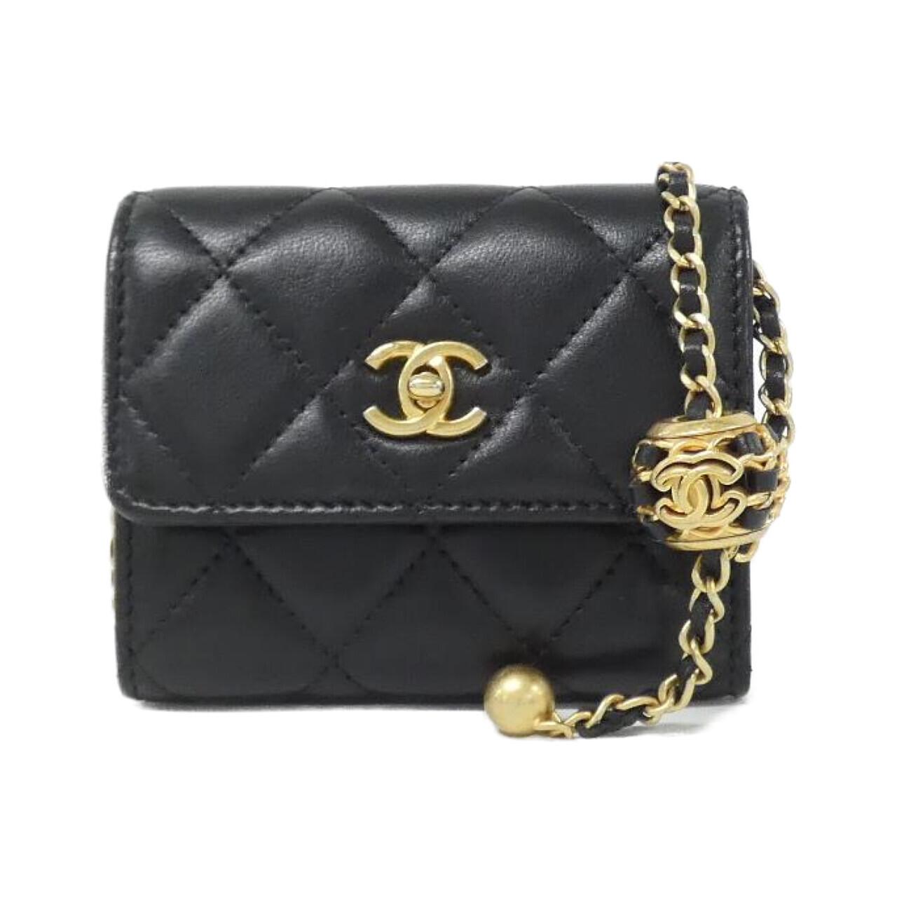Chanel Chain Clutch Lambskin Shoulder Bag