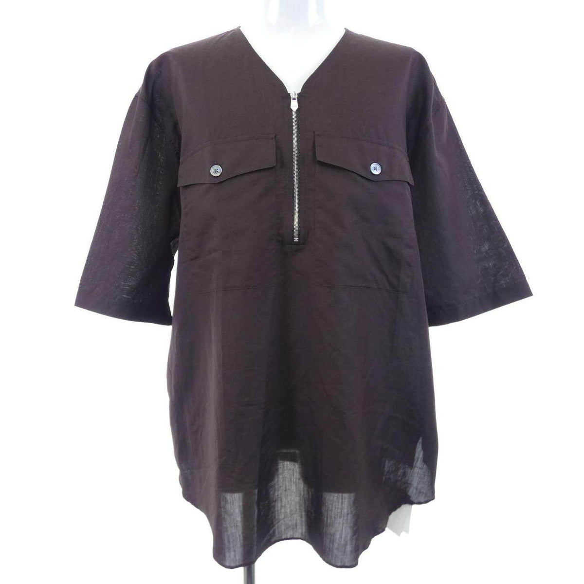 Hermes Silk Top
