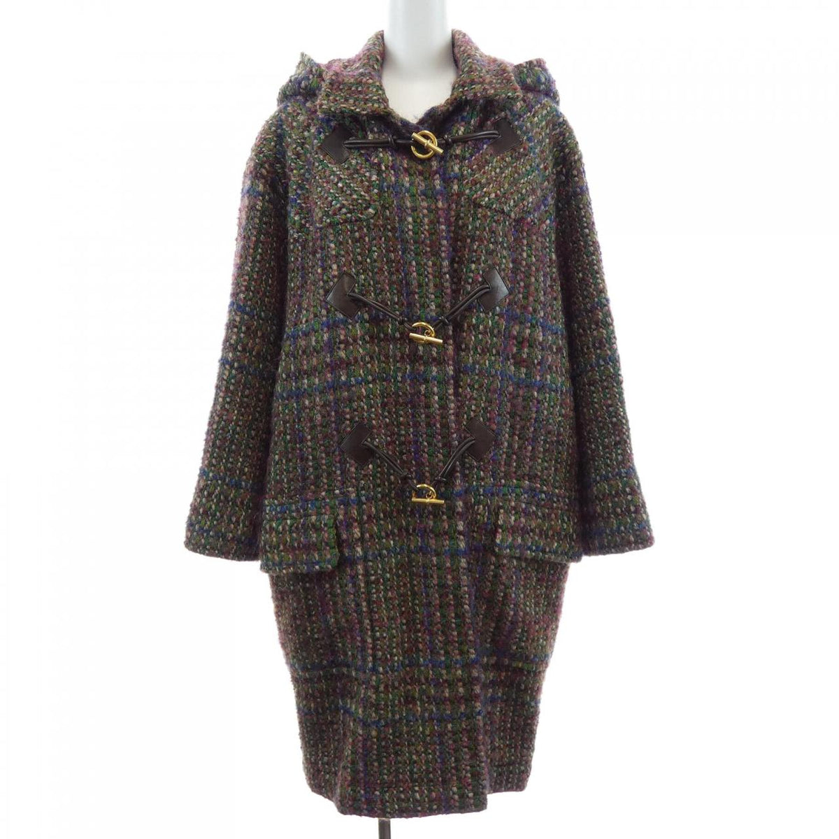 Hermes Wool Blend Coat