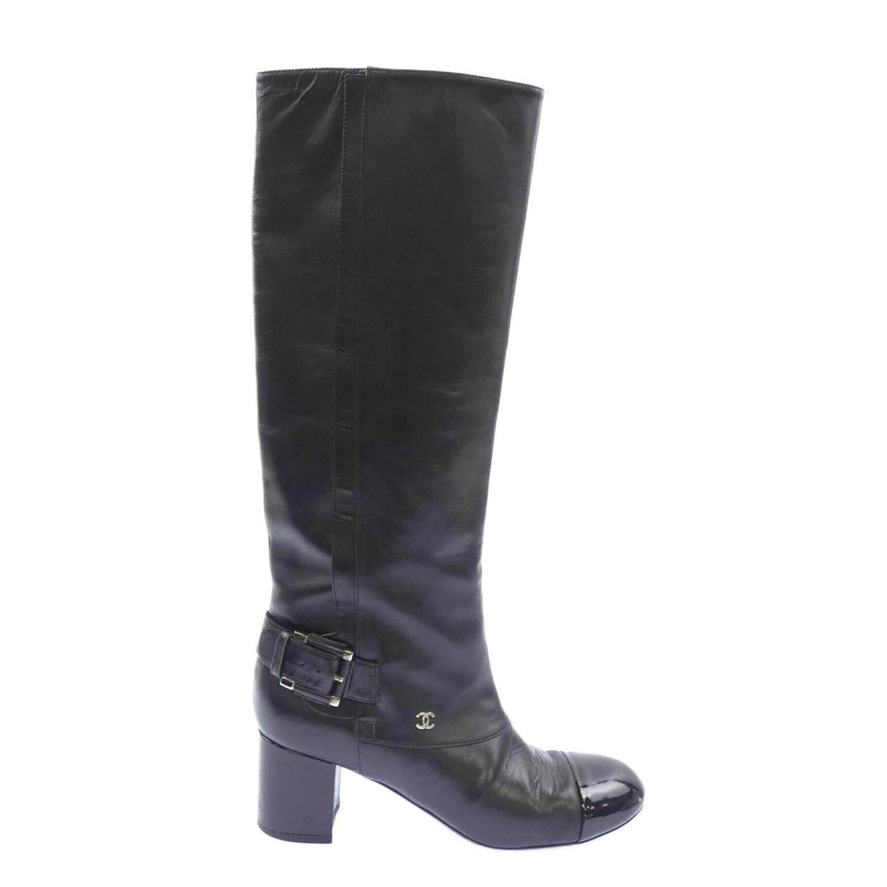 Chanel Leather Boots