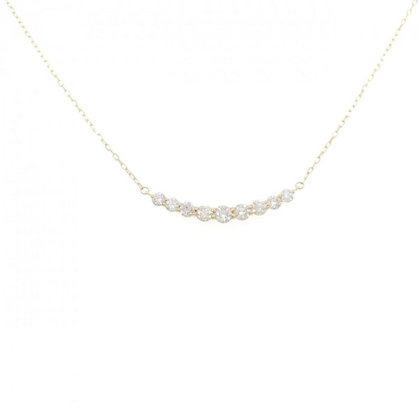 Au750 Diamond Necklace