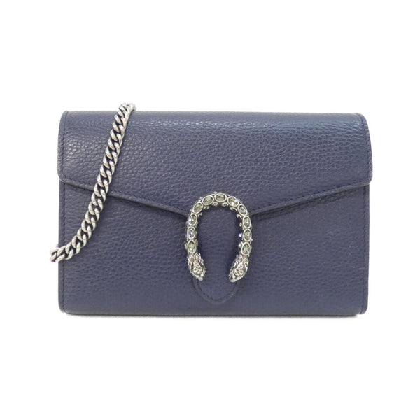 Gucci Dionysus Leather Chain Wallet