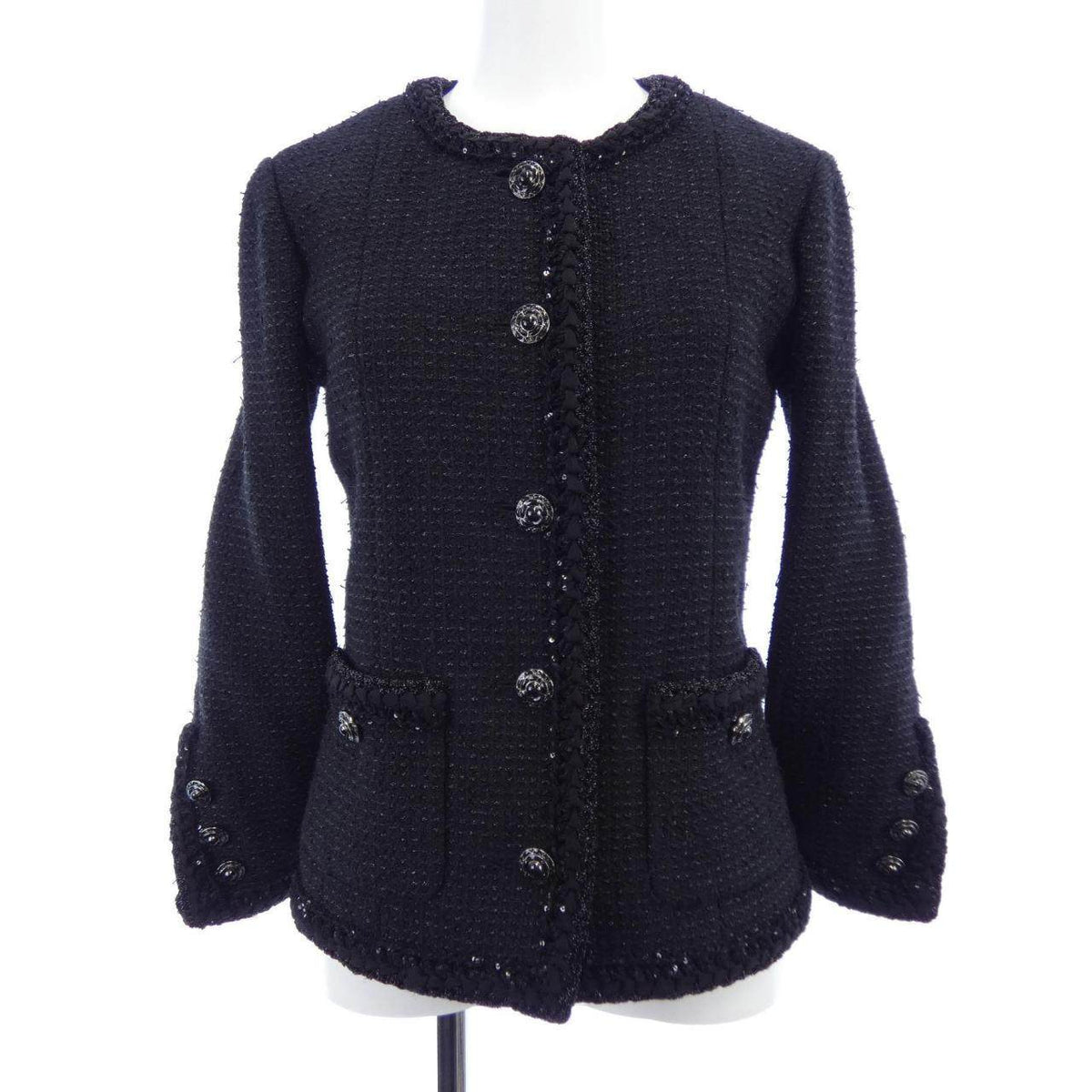 Chanel LOOK19 Collarless Jacket