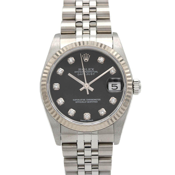 Rolex Datejust Stainless Steel White Gold