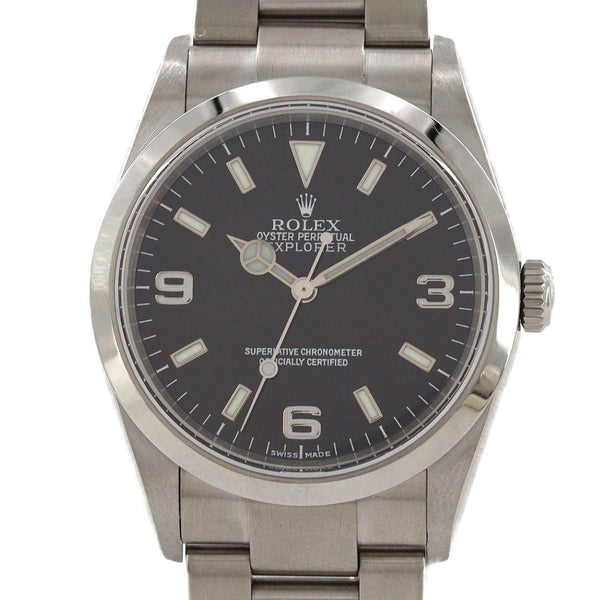Rolex Explorer I Stainless Steel Watch