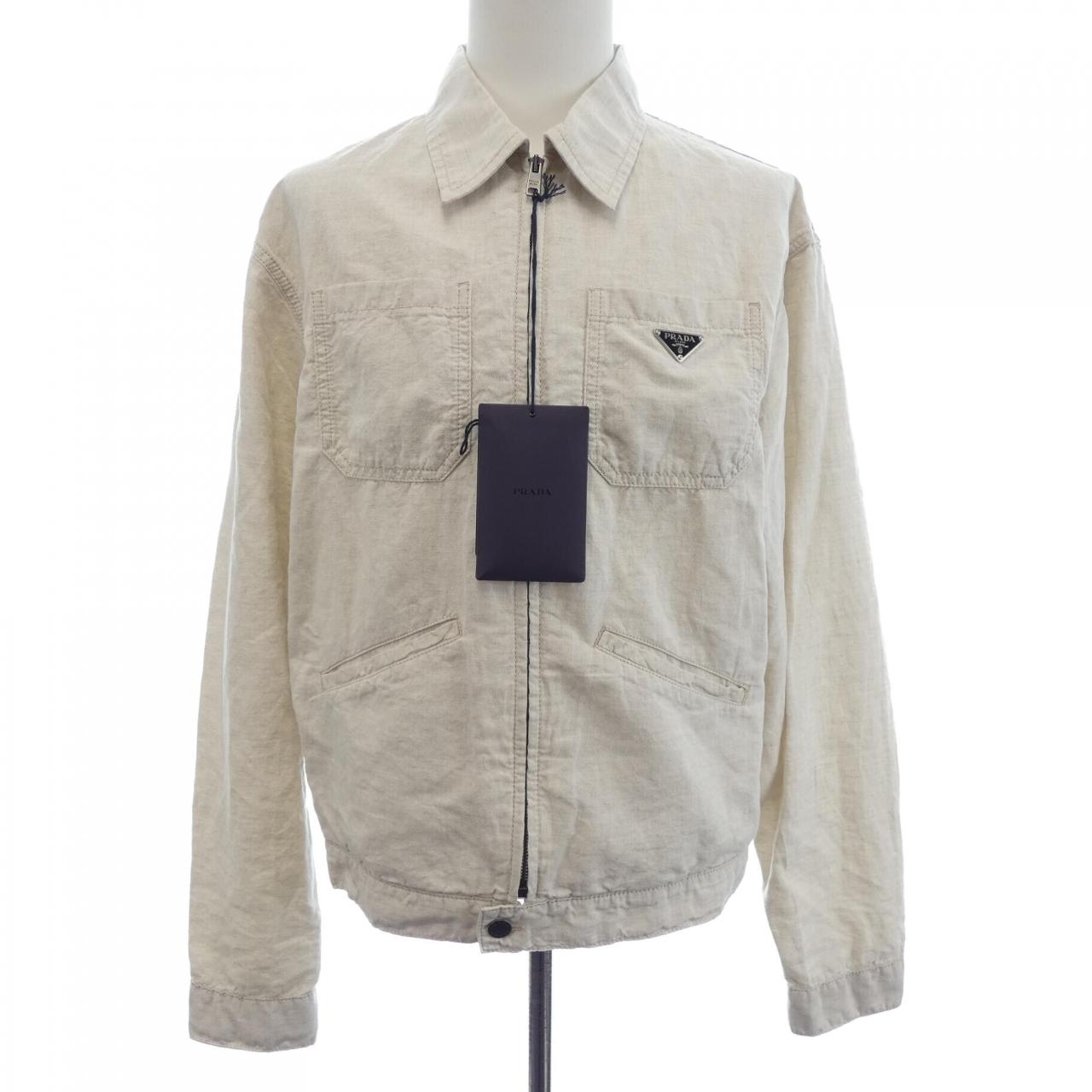 Prada Triangle Logo Jacket