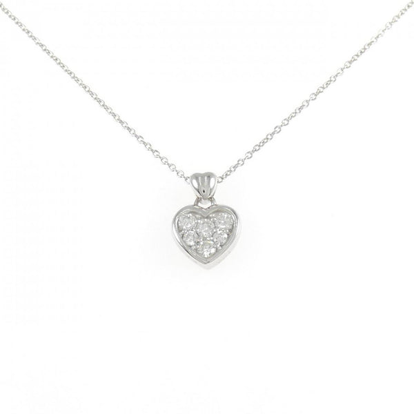 Au750 White Gold Diamond Necklace