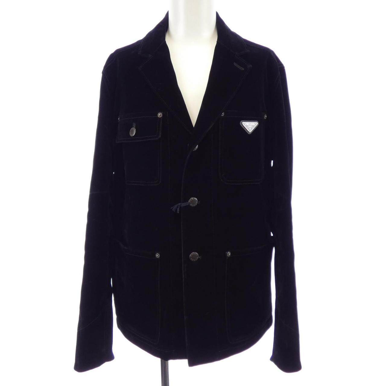 Prada Triangle Logo Jacket