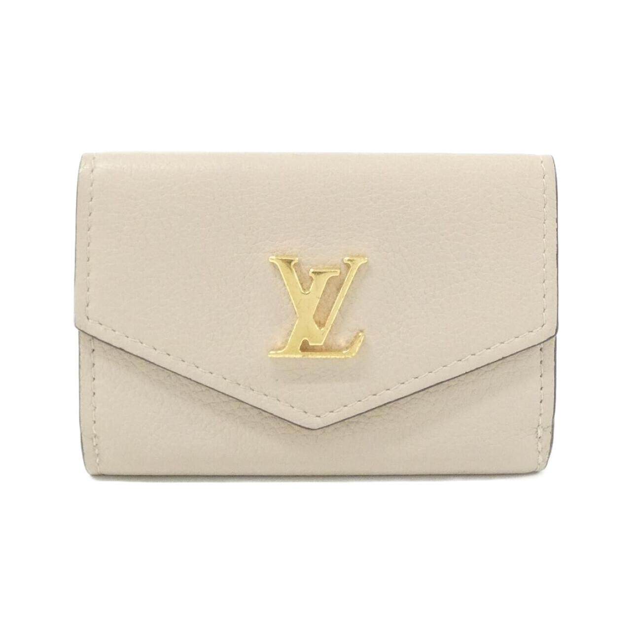 Louis Vuitton Portefeuille Lock Mini Calf Wallet