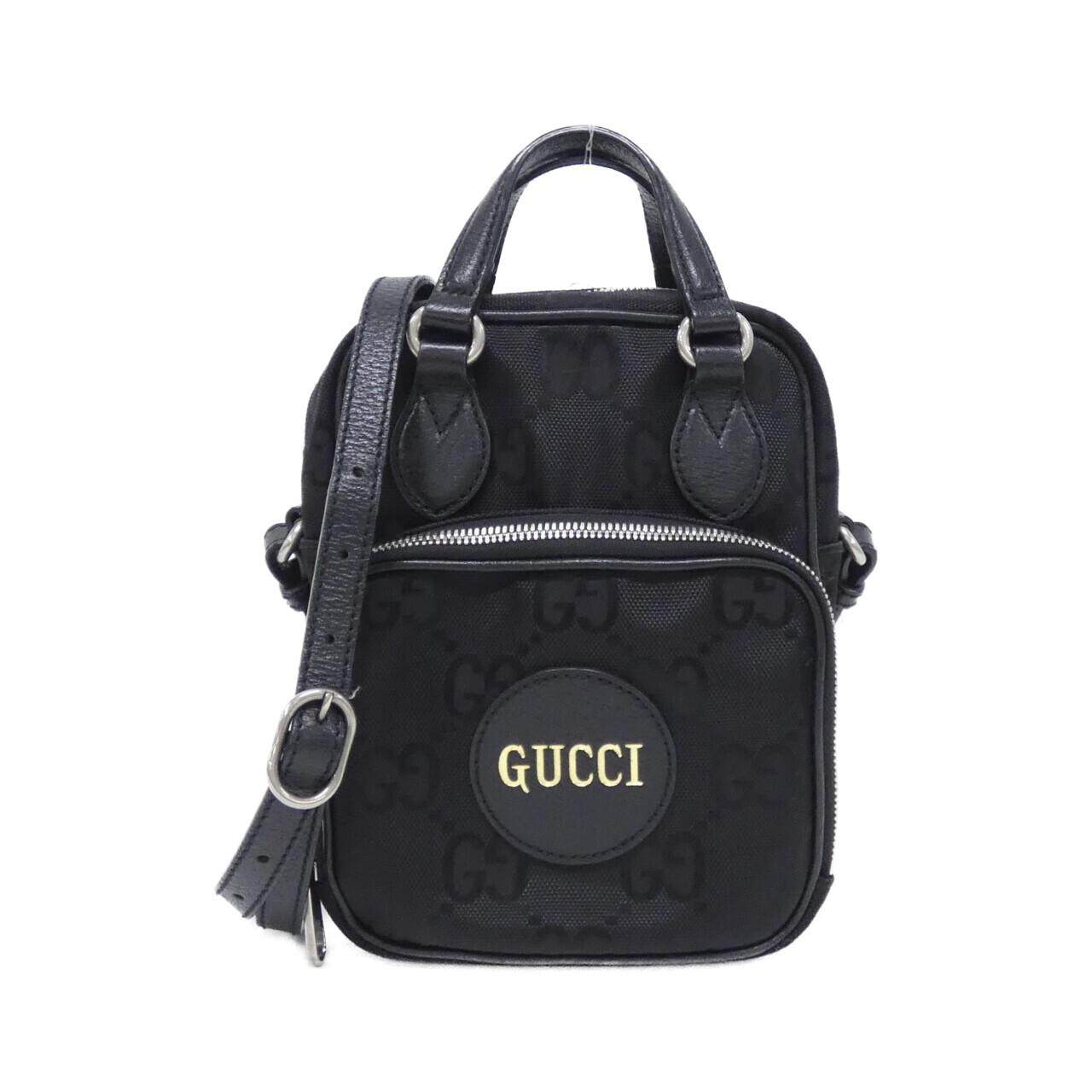 Gucci Off The Grid GG Nylon Leather Shoulder Bag