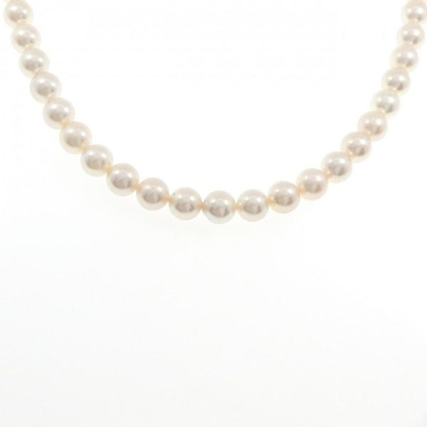 Akoya Pearl Silver Clasp Necklace
