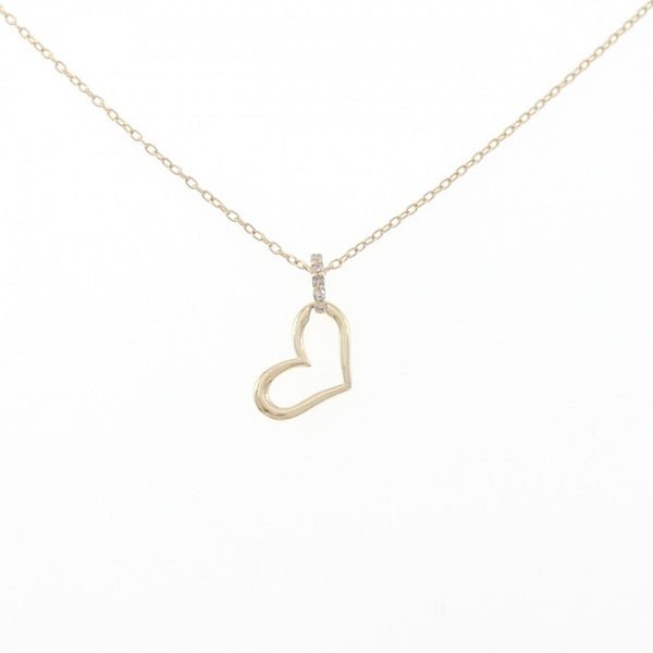 K10 Yellow Gold Diamond Necklace