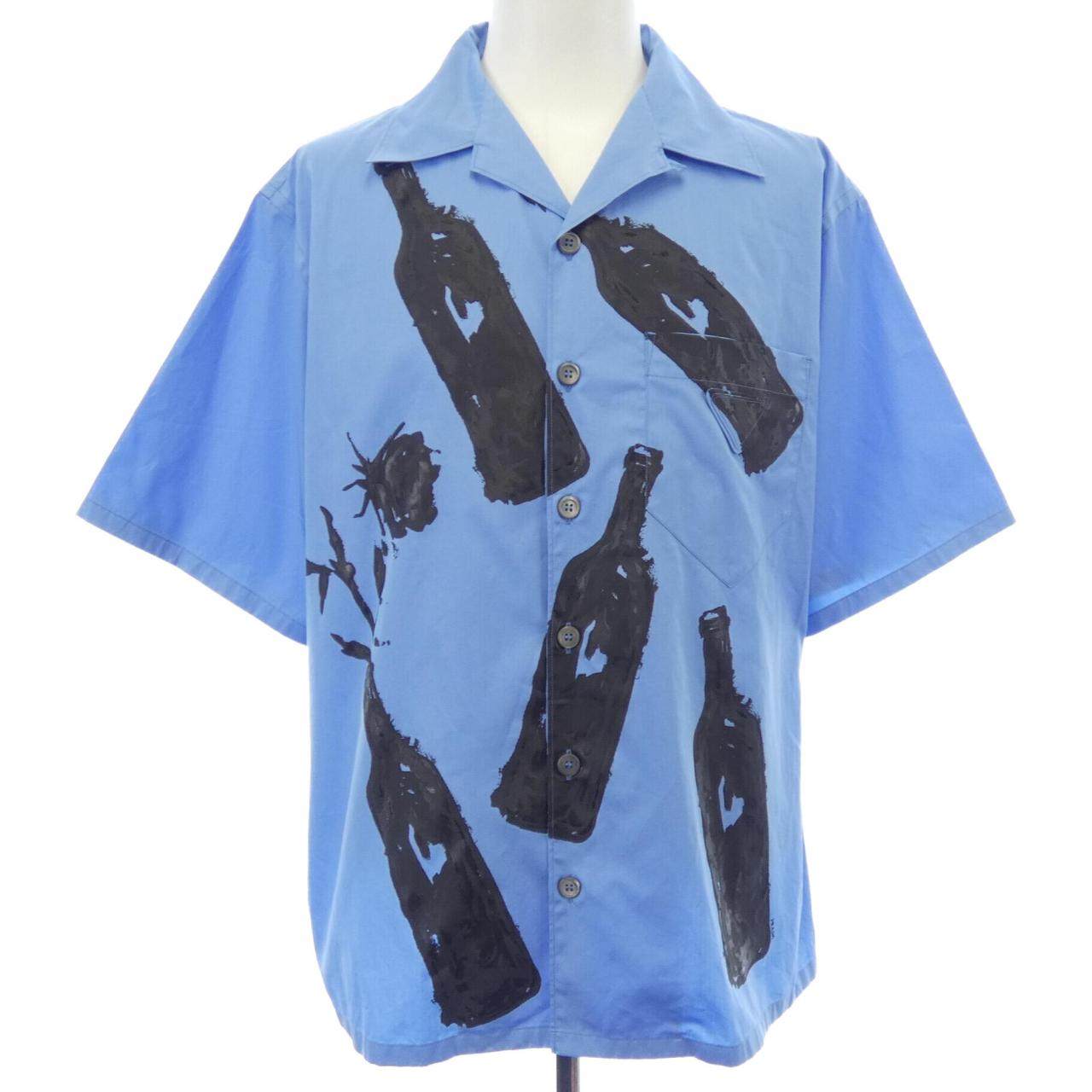 Prada Cotton Short Sleeve Shirt